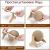 Claw for cats, yellow, sisal