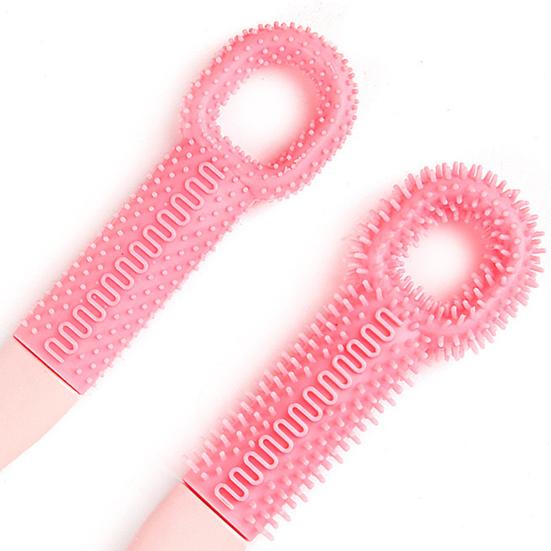 Silikon Fußreinigungsbürste Langer Griff Ergonomisches Design Weiche Borsten Badezimmer Aufhängbare Schrubbbürste Leicht zu Reinigen Fußschrubber