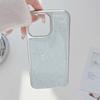 Goudkleurig Ins Verse Bloem Appel 16pro Max Mobiele Telefoonhoesje Iphone15 Epoxy 17 Geschikt voor Huawei Mate70