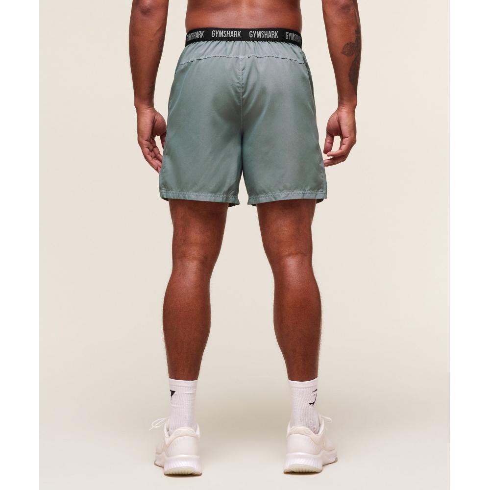 Gymshark Fit Light 7  Shorts Darkest Teal A2c2t Tbjz