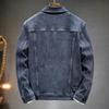 Men's High-Quality Stretch Blue Denim Jacket