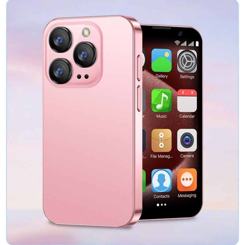 

SOYES XS18 Mini Card Smarphone 3.0inch HD Screen 2GB RAM 16GB ROM 5MP Camera Dual SIM Full Netcom Face ID WCDMA 3G Mobile Phone рожевий