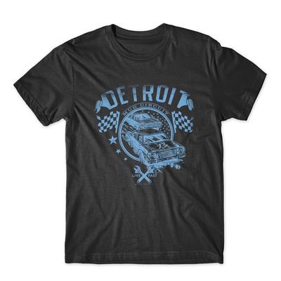 Detroit T-Shirt 100% Baumwolle Premium T-Shirt Auto Automobil NEU