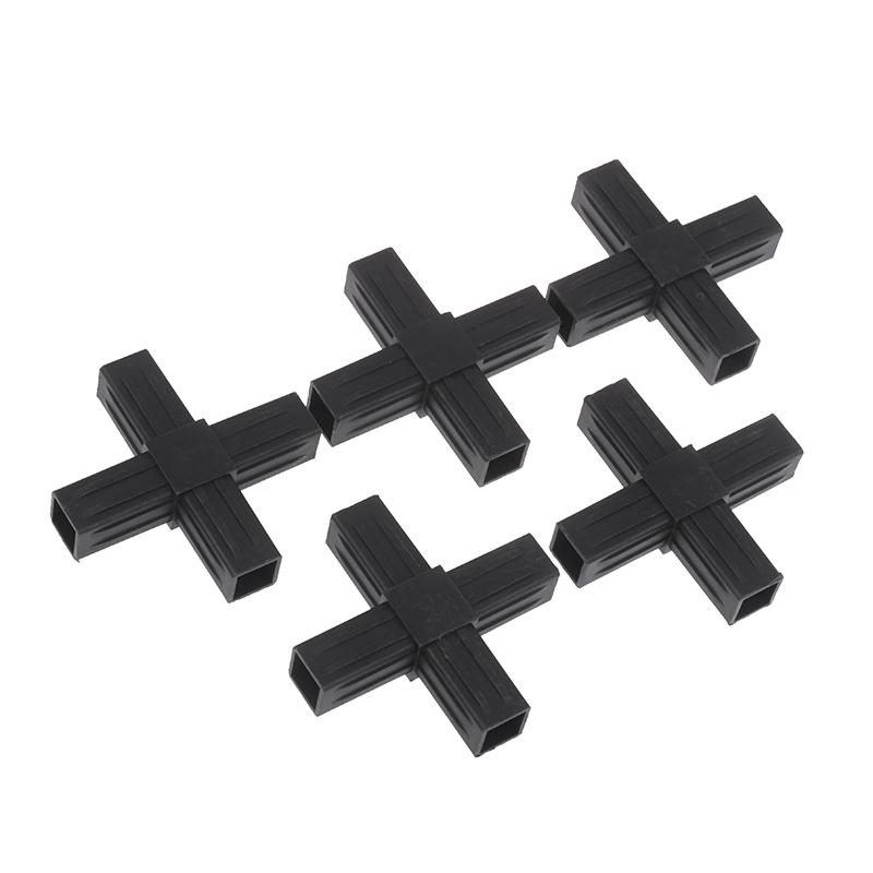 1/5Pcs 20Mm 2/3/4-/5-Way Cross Square Pipe Fittings 20X20Pipe Angle Code Hexagonal Through Plastic Fittings Abs Connector