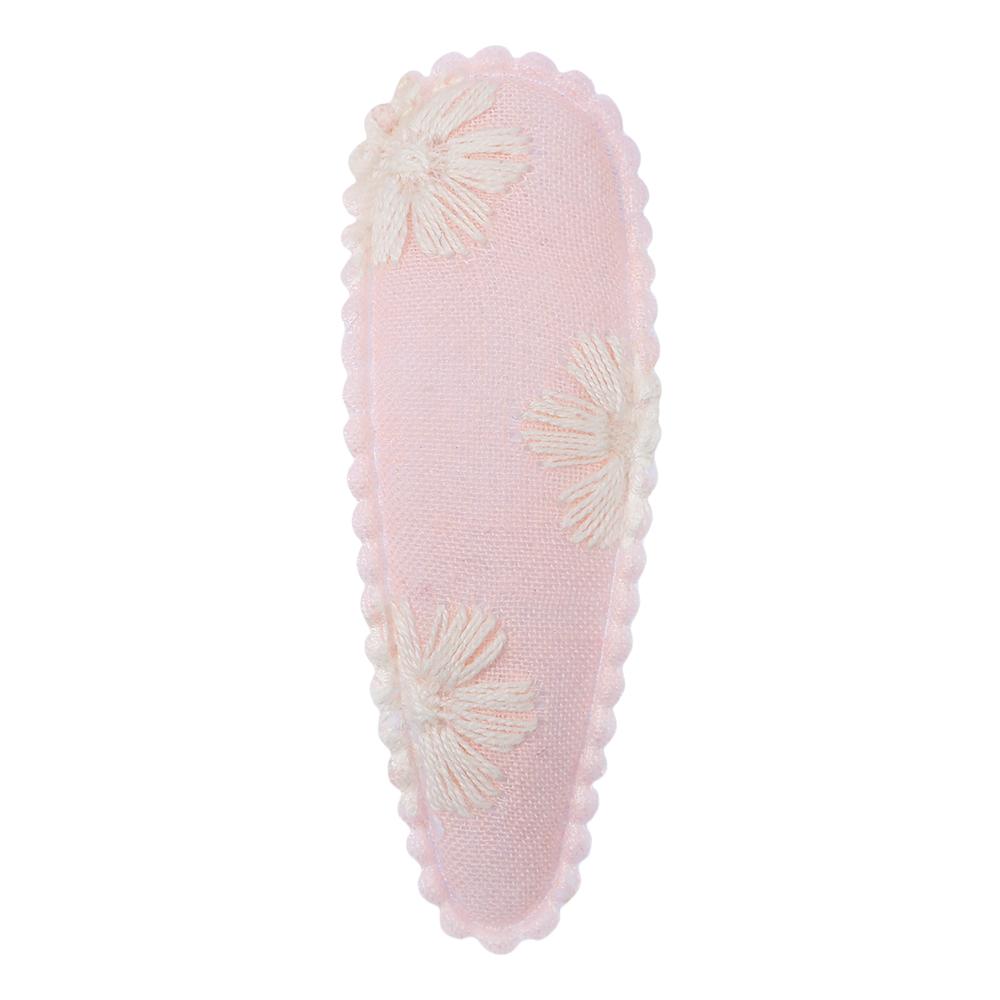 2/4/6Pcs/Set New Print Cotton Alloy Hair Bow Snap Clips Fabric Plaid Hairpins Girl Kid Headwear Baby Hair Accessories