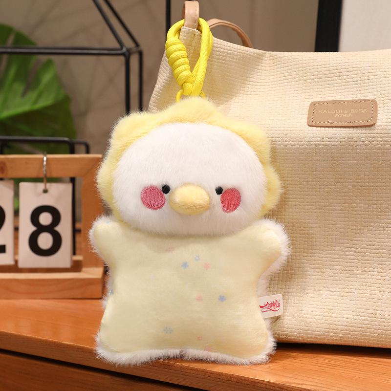 Soothing Plush Beanbag Doll & Keychain Pillow Cushion