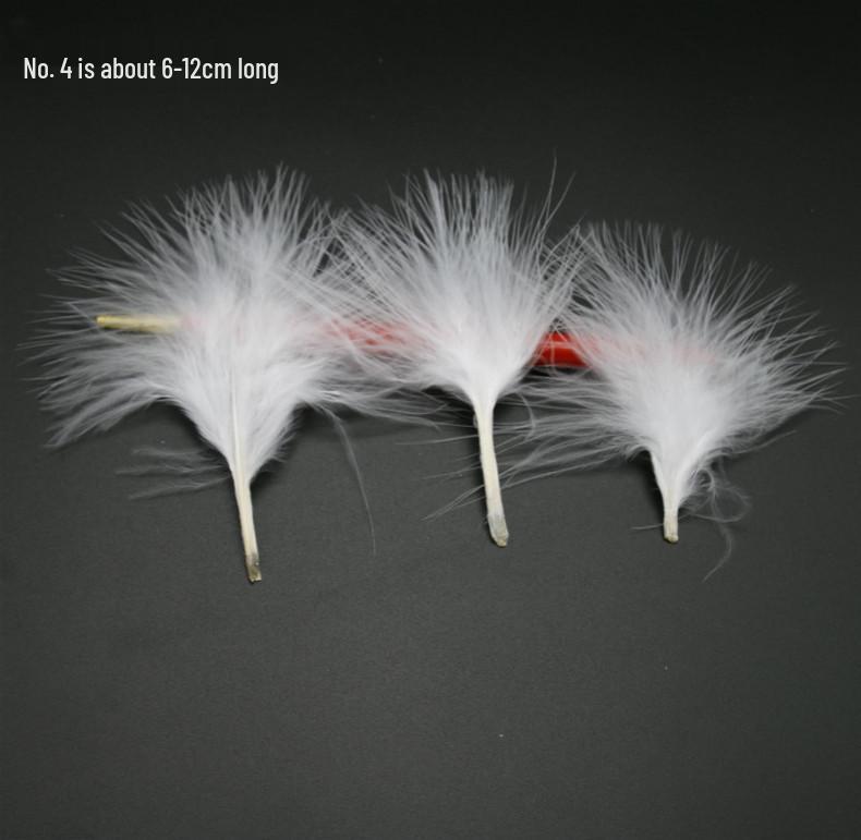 White Feathers for DIY Handmade Clothing & Jewelry Accessories