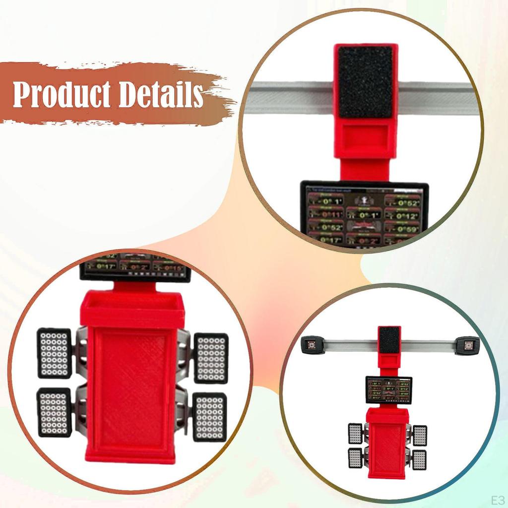 1/18 Diorama Garage Tool Repair Shop Accessory Ornament Realistic Workstation Decoration Miniature