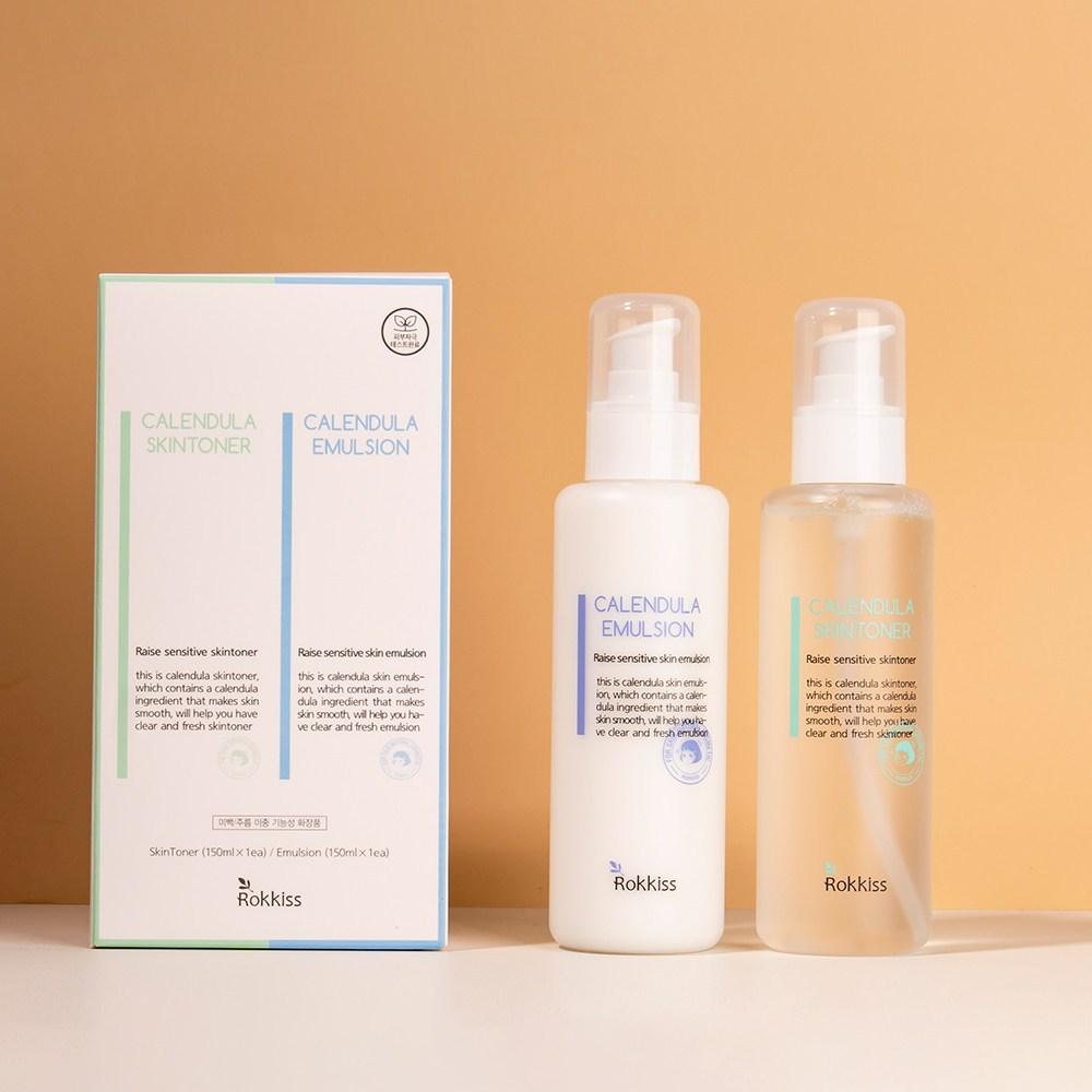 Rockies Calendula Skin Toner 150ml + Emulsion 150ml Set