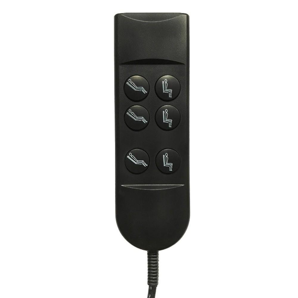 5-Pin-Stecker Strom-Liegestuhl-Controller 6-Tasten-Liegestuhl-Handsteuerung Für Senioren