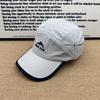 Men's and women's lightweight quick-drying baseball caps, summer breathable and comfortable street trend outdoor sports caps