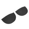Shoulder Pads Soft Sponge Comfortable Anti Slip Reusable Thicken Shoulder Pads for Clothing Black