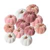 12 Pieces Foam Pumpkins Art Crafts Fall Harvest Lifelike Artificial Decorative for