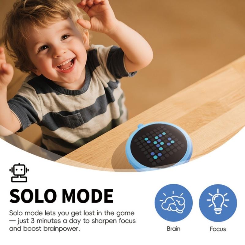 Travel Friendly Noughts and Crosses Electronic Game 5 in 1 Mind and Memory Challenges for Kids and Adults