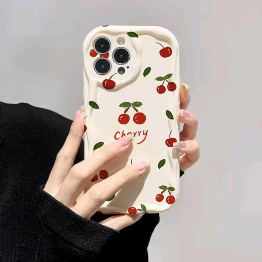 Simple Cherry Suitable for iPhone11/11/11ProMax Apple 11 Trendy Brand Mobile Phone Case 11XR max
