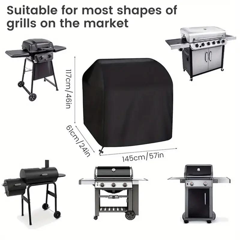 Durable Dustproof Charcoal Grill Cover - Windproof and Dustproof,  Easy to Clean, Suitable for Most Outdoor Grills