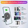 15W Magnetic Wireless Chargers Car Air Vent Stand Phone Holder For Iphone 12 13 14 15 Pro Max Mini Macsafe Fast Charging Station