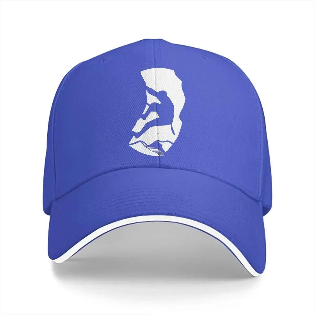 Mountain Climber Multicolor Hat Peaked Unisexs Cap Bouldering Boulderer Hiking Personalized Visor Protection Hats