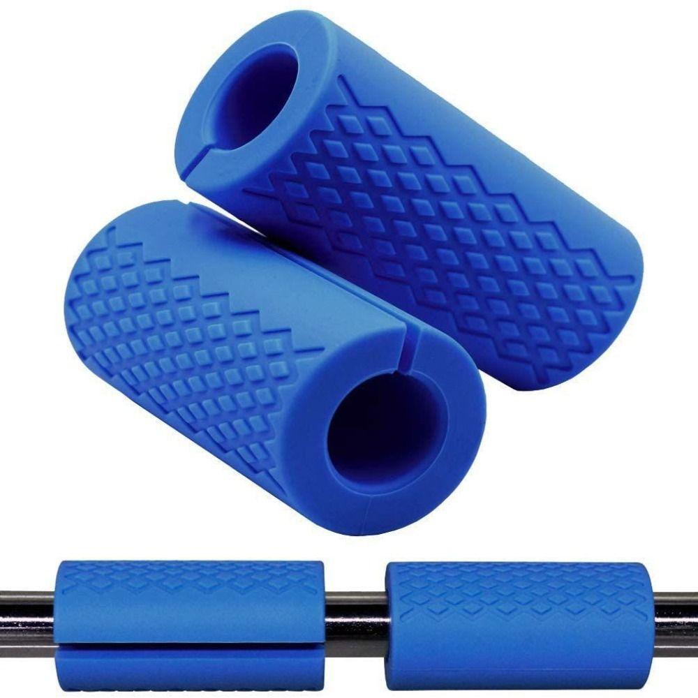 Increase Friction Barbell Grip Weightlifting Fitness Equipment Silicone Dumbbell Grip  Dumbbell