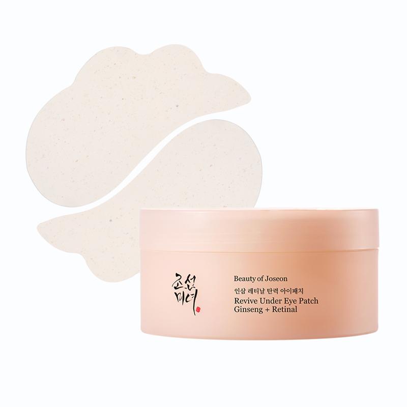 

[Beauty of Joseon] Восстанавливающие патчи для кожи под глазами : Женьшень + Ретиналь 60 шт.