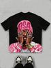 Men'S Summer Short Sleeve Print T-Shirt Women's Clothing Y2k Short Sleeves Classic Sweatshirt Sports Graphic