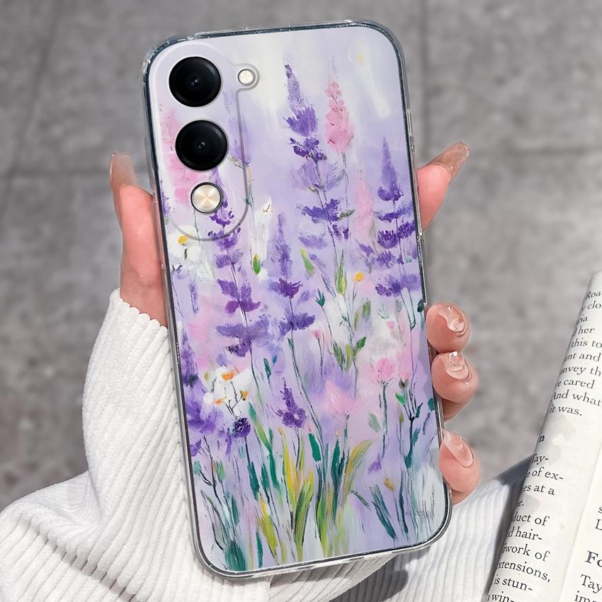 Fashion Casing For Vivo Y04 Y02 Y02a Y02s Y400 Pro X200 Ultra X200s Phone Case Lovely Cat Panda Shell Transparent TPU Soft Silicone Shockproof Housing