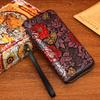 Fashionable Coin Purse, Retro Ethnic Style, Simple Camellia Phone Bag, Versatile for Commuting, Casual Handbag