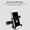 Motorcycle USB Phone Charger 5V 2A Fast Charging Waterproof for Smart Phone Tablet GPS 9‑90V 9‑90V