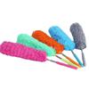 Stainless Steel Long Handle Dusting Brush Retractable Duster Car Household Cleaning Tools Microfiber Dust Brush