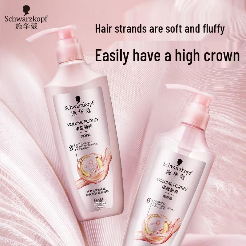 Schwarzkopf Volumizing & Strengthening Hair Care Set