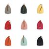 PU Leather Pull Out Keychain Pouch Solid Color Housekeepers Key Holder Casual PU Key Wallets  Gift