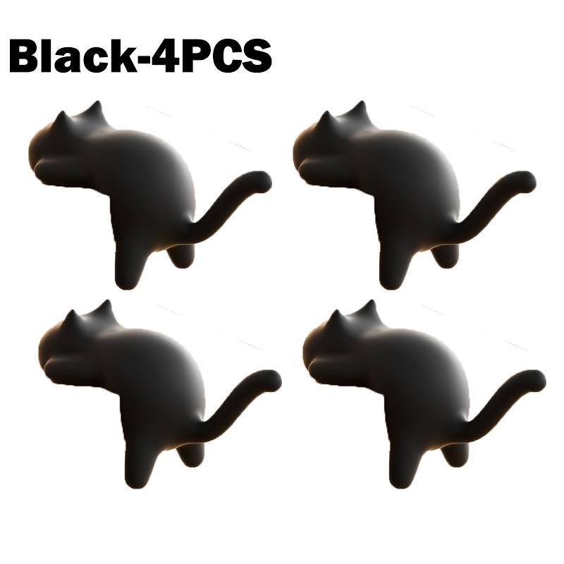 1/4PCS Portable Multi Functional Desk Side Hook Table Edge Cat Backpack Hanger Organizer for Handbag Backpack Purse Storage