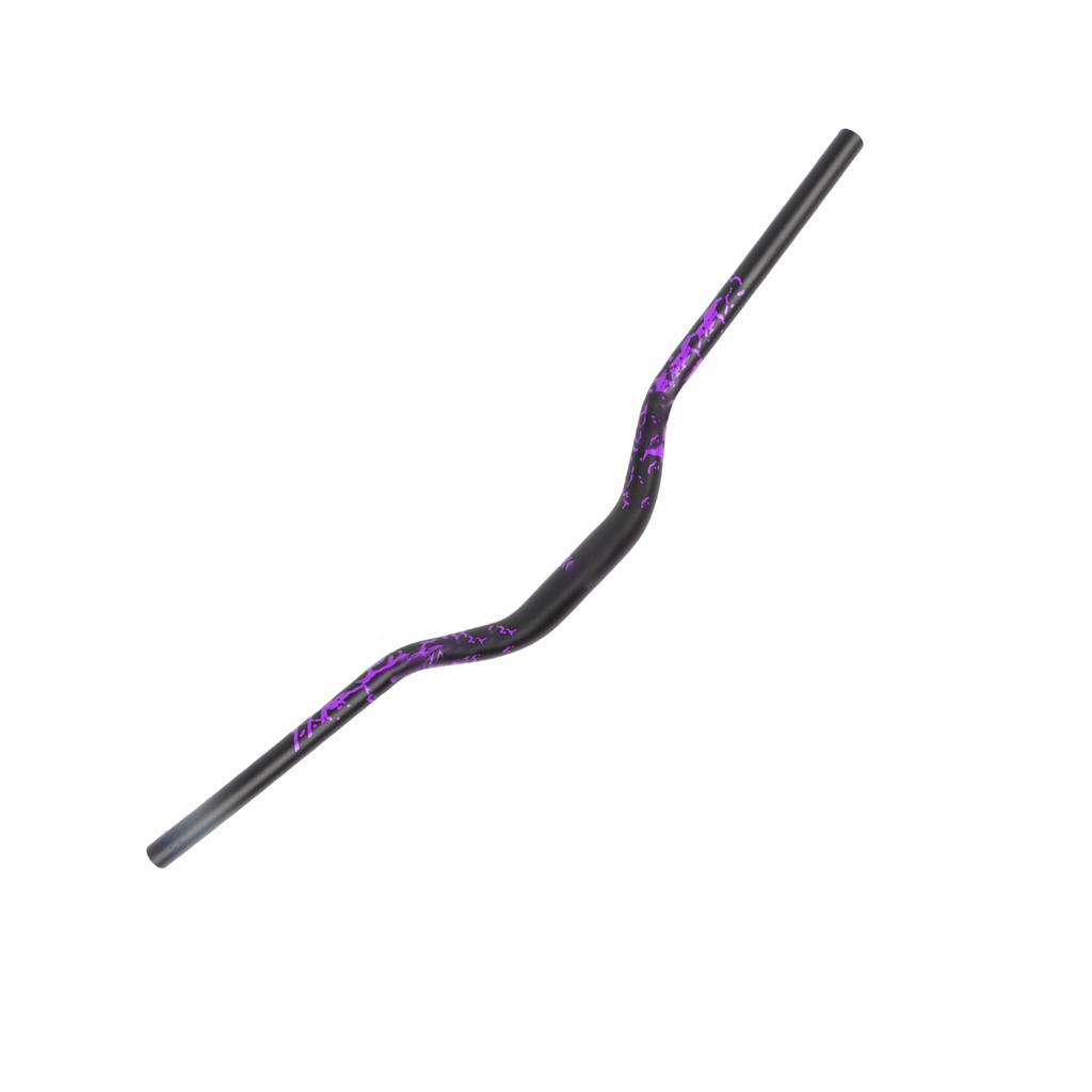 31.8MM Mountain Cycling Handlebar Aluminum Alloy Riser Handlebar 55MM Rise 780MM Length Cycling Bar with Matte Surface