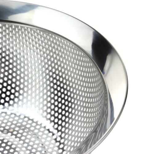 Pearl Metal Simple Wear Stainless Steel Perforated Colander, 21cm, HW-7353