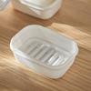 Waterproof Leakproof Soap Holder with Lid Soap Container Portable Soap Dish  Bathroom Accessories