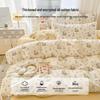 Red Bean Class A Pure Cotton 3-Piece Bedding Set for Dorms