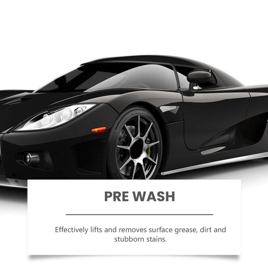 Homonth Car Cleaner No-Rinse Car Wash Liquid, Gentle Stain Removal, Cleaning, Protection, Shine, Daily Maintenance, Suitable for Cars, 120ml