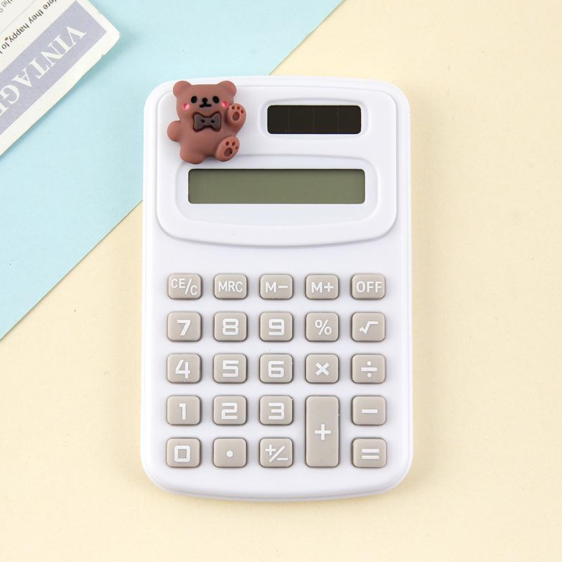 Cartoon Mini Cute Portable Calculator for School and Office