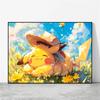 Posters and Prints  Canvas Paintings Pikachu Cute Wall Pictures Room Home Decorative Birthday Gifts Kids Action Figures