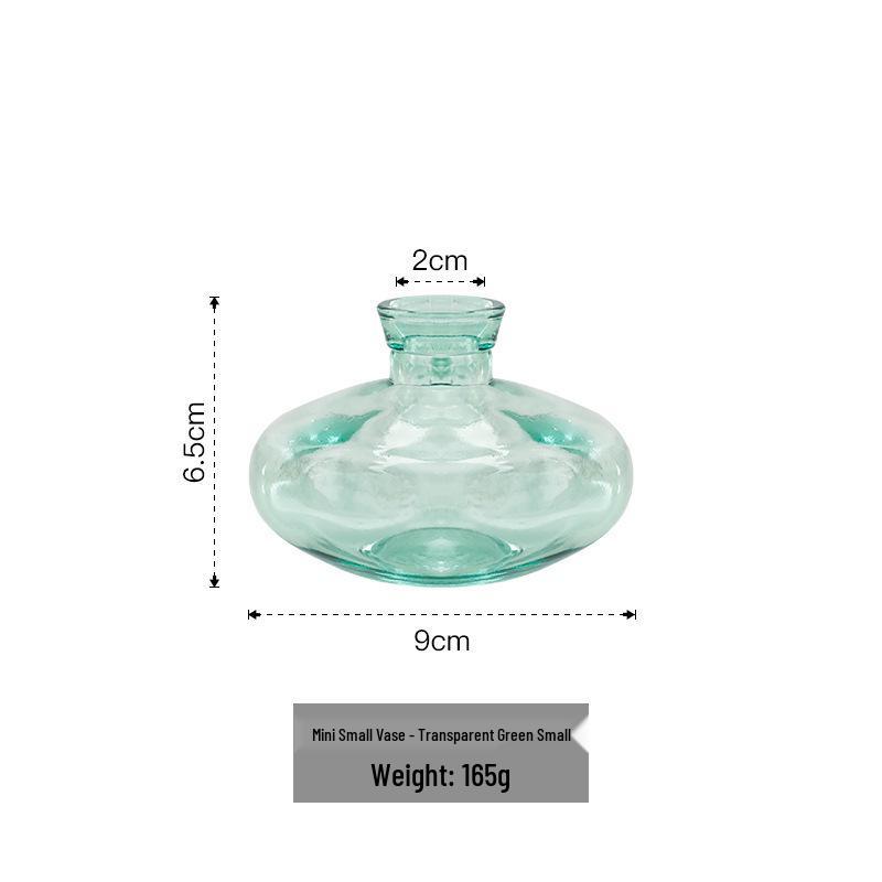 Cross-Border Light Luxury Mini Vase Set: Hydroponic Ornaments for Fresh Flowers in Living Room