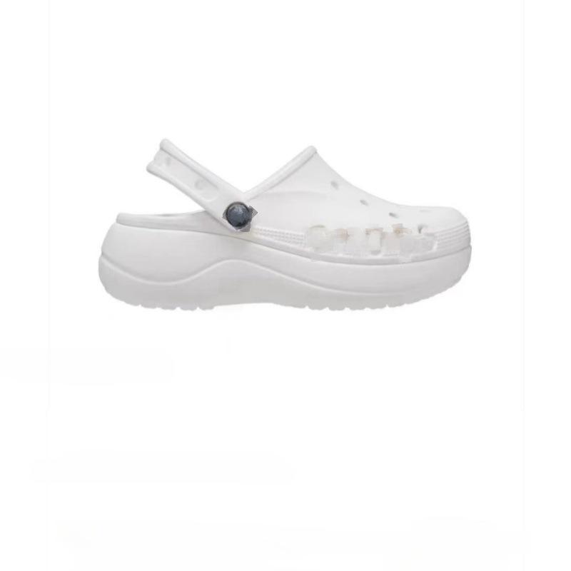 

Сандалии Cross Cloud с толстой подошвой: Женская летняя нескользящая пляжная обувь Size 37-38 (Foot Length 23.5CM)