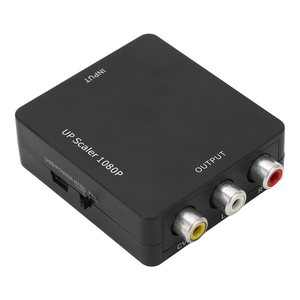 HD To AV Converter HD Multimedia Interface To AV Video Converter Splitter 1080P High Definition RCA Composite Adapter