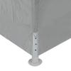 Party Tent 900 x 300 x 255 cm Light Grey PE and Steel