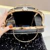 High-End Rhinestone Suitcase Handbag: Large Capacity Tote & Crossbody Evening Bag Set