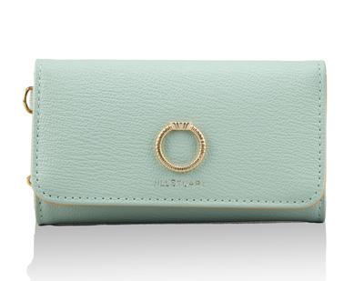 Jill Stuart Eternal Women's Matte Leather Key Case with Ring Motif and Original Charm (JSLW0DK1)