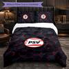 PSV Eindhoven FC Themed Bedding 3Pcs Duvet Cover Set Decorative Bed Linen For Teen Room Home Decoration