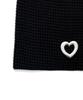OTHER-worldly Heart Summer Knit Beanie [Black]