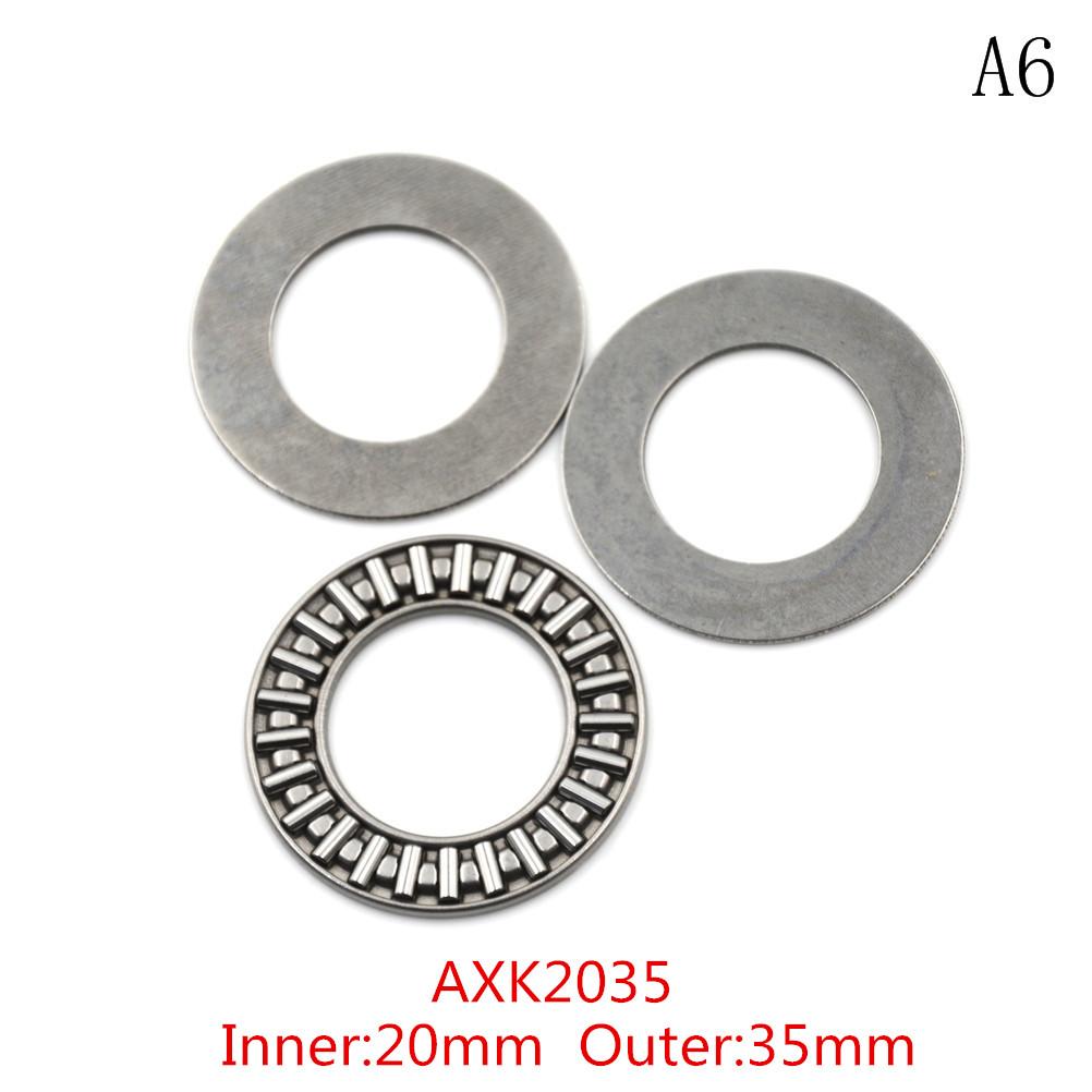 3-in-1 Plane Axial Ball Bearing Thrust Bearing AXK0821-AXK2542 Thrust Needle Roller Bearing With Two Washers