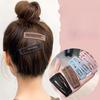 Frosted Temperament Clip Rectangular Side Bangs Clip Broken Hair Clip Hair Clip Exquisite Hair Clip Headwear for Women