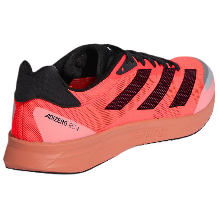 adidas Adizero Rc 4 Comode Versatili Supporto in Mesh Scarpe da Corsa Sneakers Unisex Rosse Nere KH7326